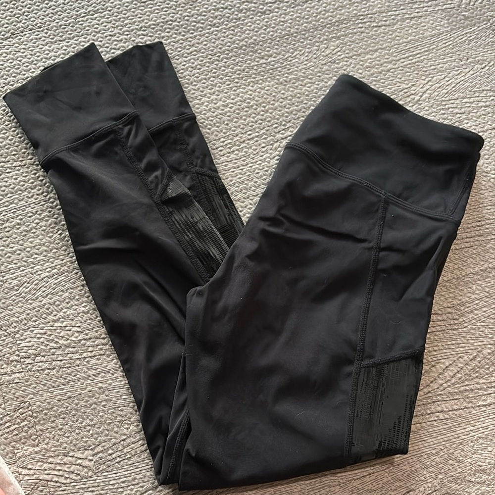 Zyia black Luxe, Mirage leggings 6/8